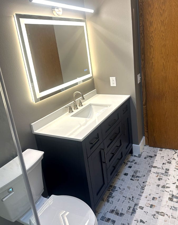 Bathroom remodel